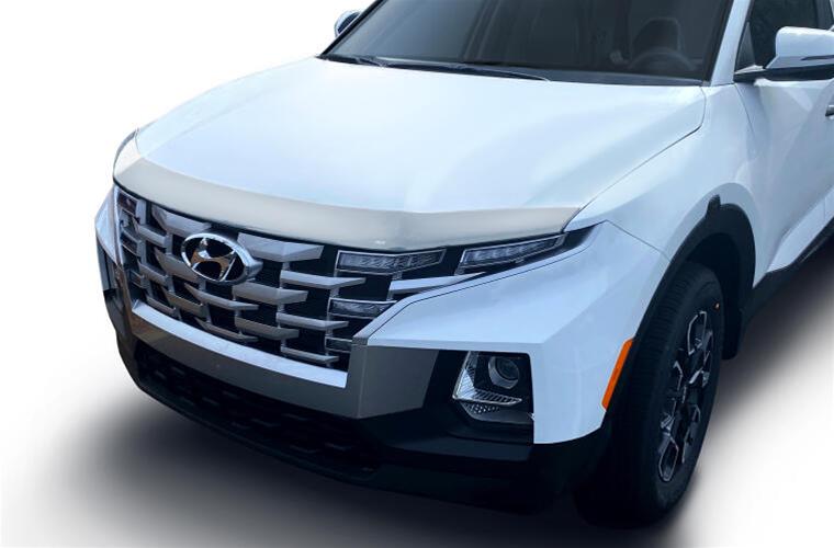 Husky Liners 22-24 Hyundai Santa Cruz Aeroskin Hood Protector - Chrome