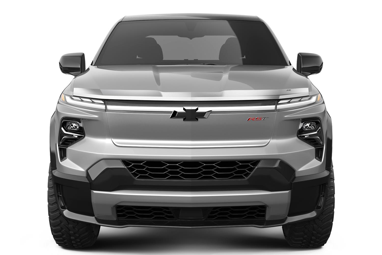 Auto Ventshade Bug Guards 622215 AEROSKIN CHROME 2024-2024 CHEVROLET SILVERADO EV thumbnail 3