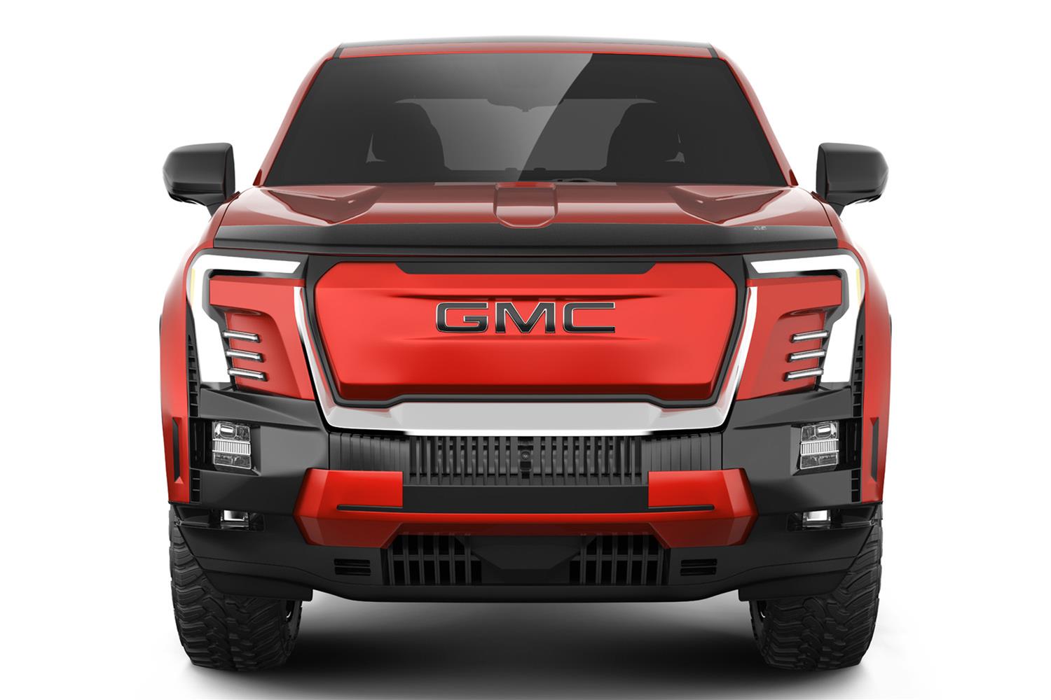 Auto Ventshade Bug Guards 622228 AEROSKIN CHROME 2024-2024 GMC SIERRA EV thumbnail 3