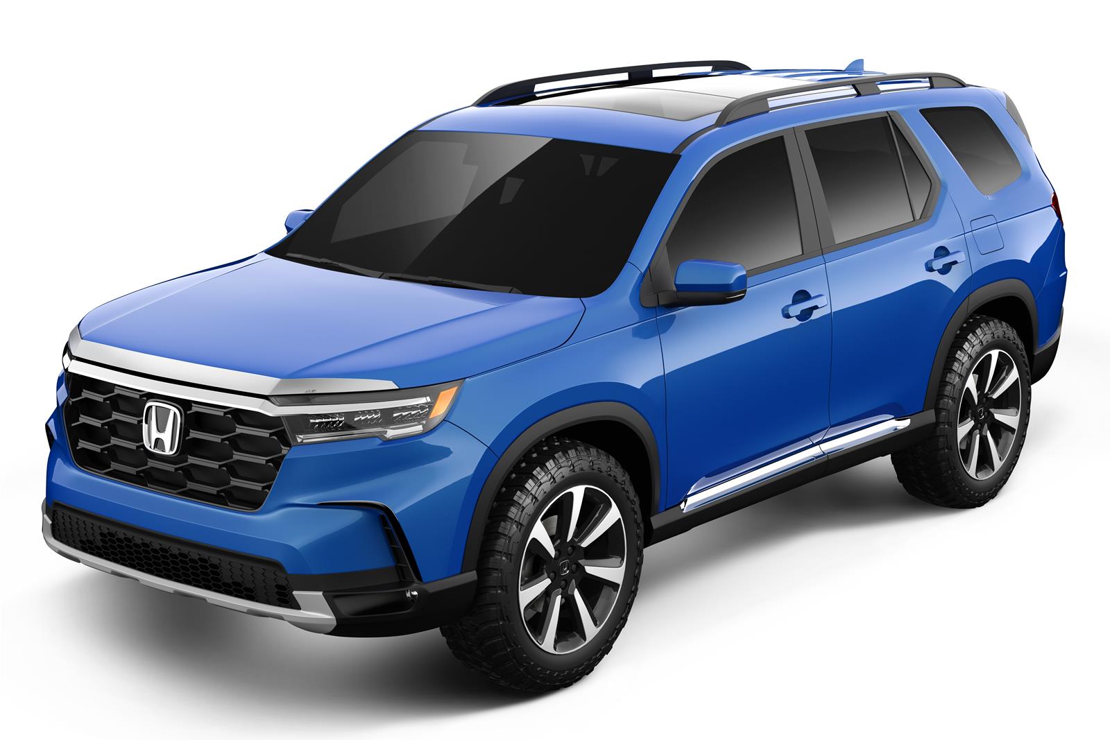 Auto Ventshade Bug Guards 622230 AEROSKIN CHROME 2023-2024 HONDA PILOT