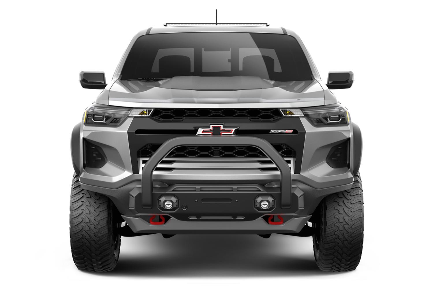 Auto Ventshade Bug Guards 622245 AEROSKIN CHROME 2023-2024 CHEVROLET COLORADO ZR2 thumbnail 3