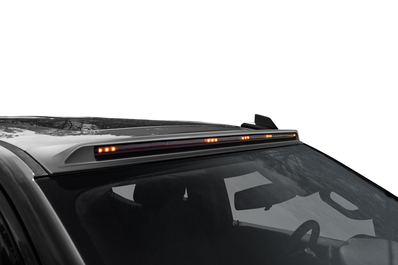 Auto Ventshade Aerocab Marker Lights 698168-GAZ Cab Lights, LED, OEM Summit White Colored, Chevy, GMC, Each
