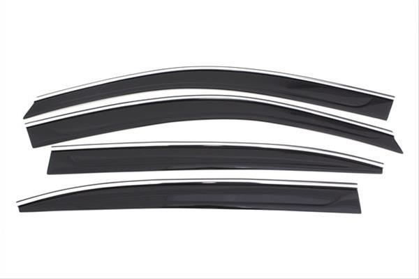 Husky Liners 13-17 Honda Accord Sedan Ventvisor Low Profile (4pc) - Chrome thumbnail 2