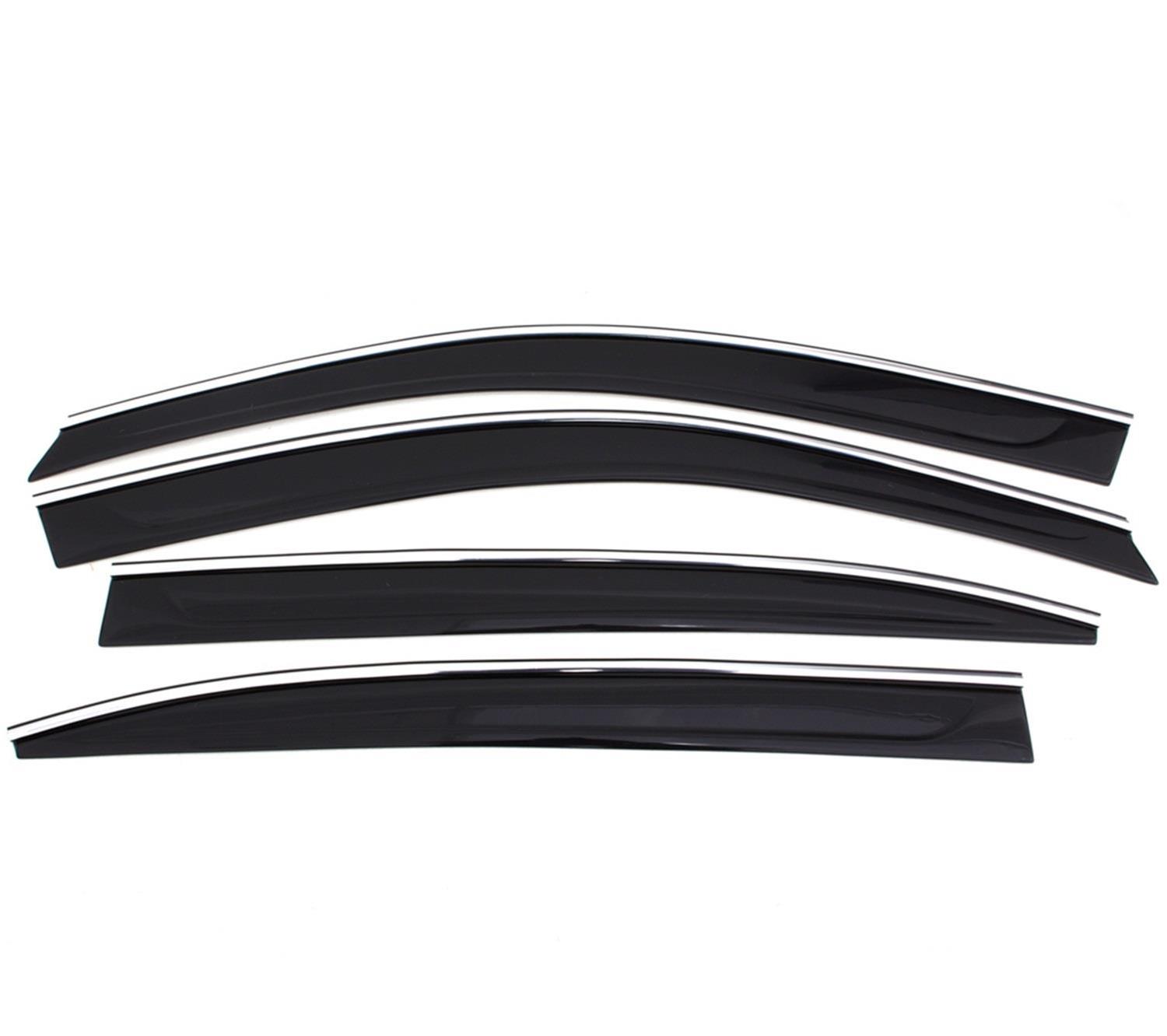 Husky Liners 15-20 Chevrolet Tahoe/GMC Yukon Ventvisor Low Profile (4pc) - Chrome