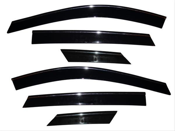 Husky Liners 10-17 Cadillac SRX Ventvisor Low Profile (6pc) - Chrome thumbnail 2