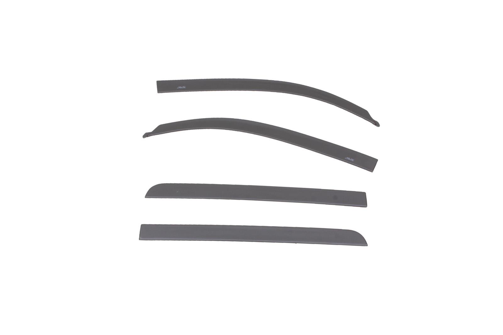 Auto Ventshade Low-Profile Deflectors 894012-1G3 Side Window Visor, Low-Profile, Front and Rear, Magnetic Gray Metallic, ABS Plastic, Adhesive Tape Installation, Toyota, Set of 4