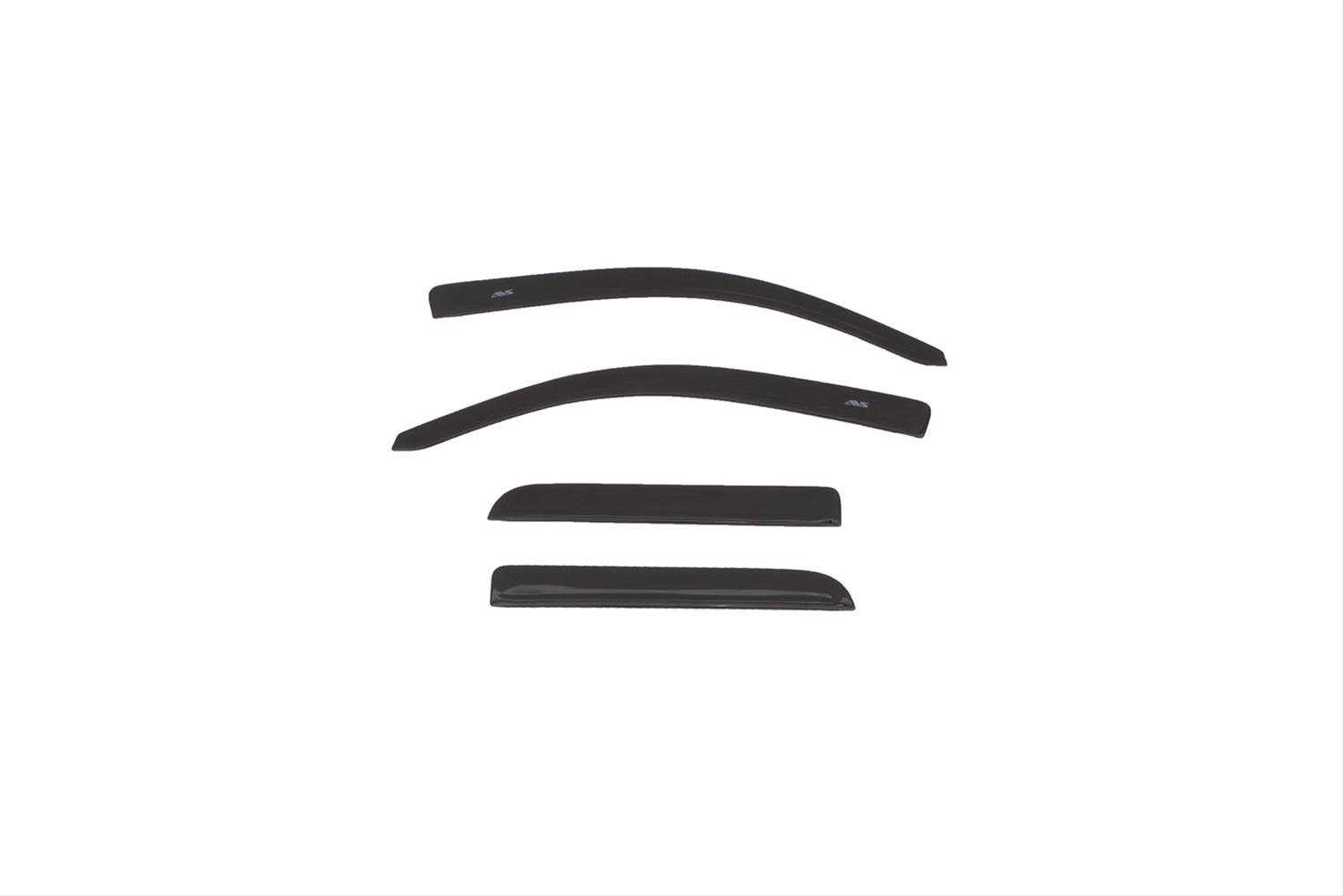 Husky Liners 14-18 Chevrolet/GMC Silverado/Sierra 1500 DC Ventvisor Low Profile (4pc) - Smoke thumbnail 4