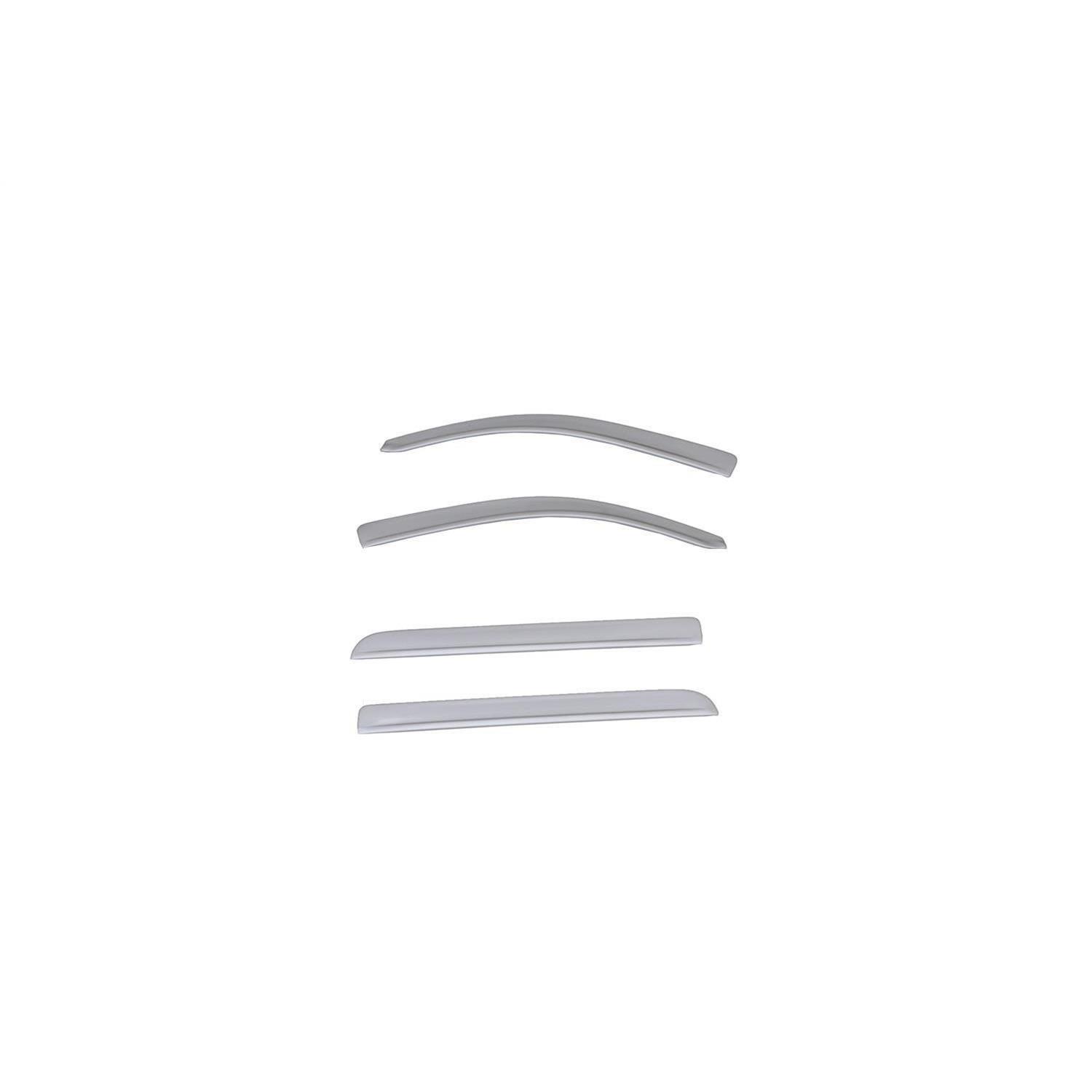 Auto Ventshade Low-Profile Ventvisors 894075-GAN Side Window Visors, Ventvisors, Low-Profile, Front and Rear, Silver Ice Metallic, Chevrolet, GMC, Pickup, Set