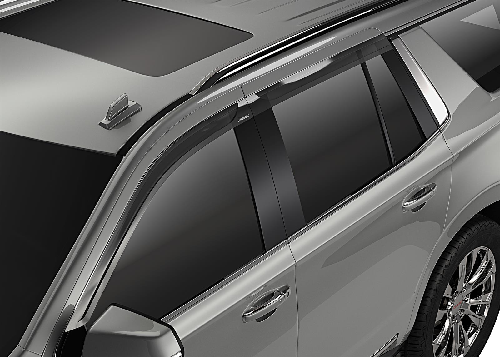Husky Liners 21-24 Cadillac Escalade/GMC Yukon Ventvisor Low Profile (4pc) - Smoke