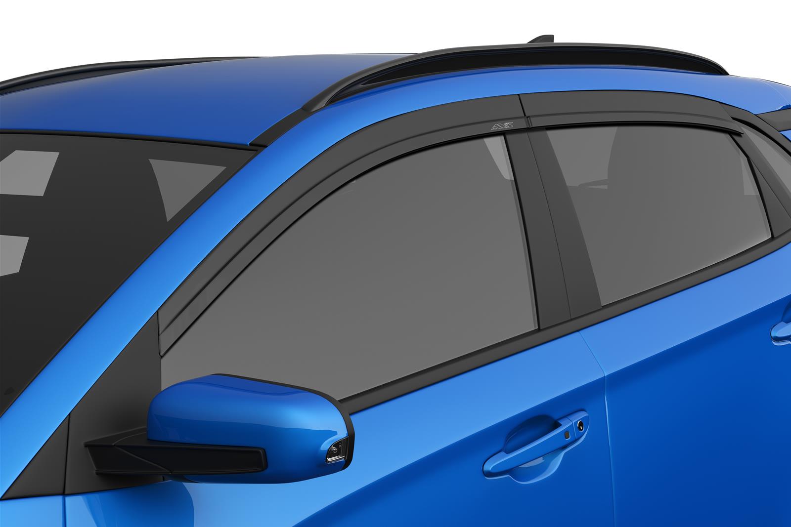 Auto Ventshade Side Window Visors 894122 VENTVISOR LOW PRO 4PC SMOKE 2020-2024 HYUNDAI KONA thumbnail 2