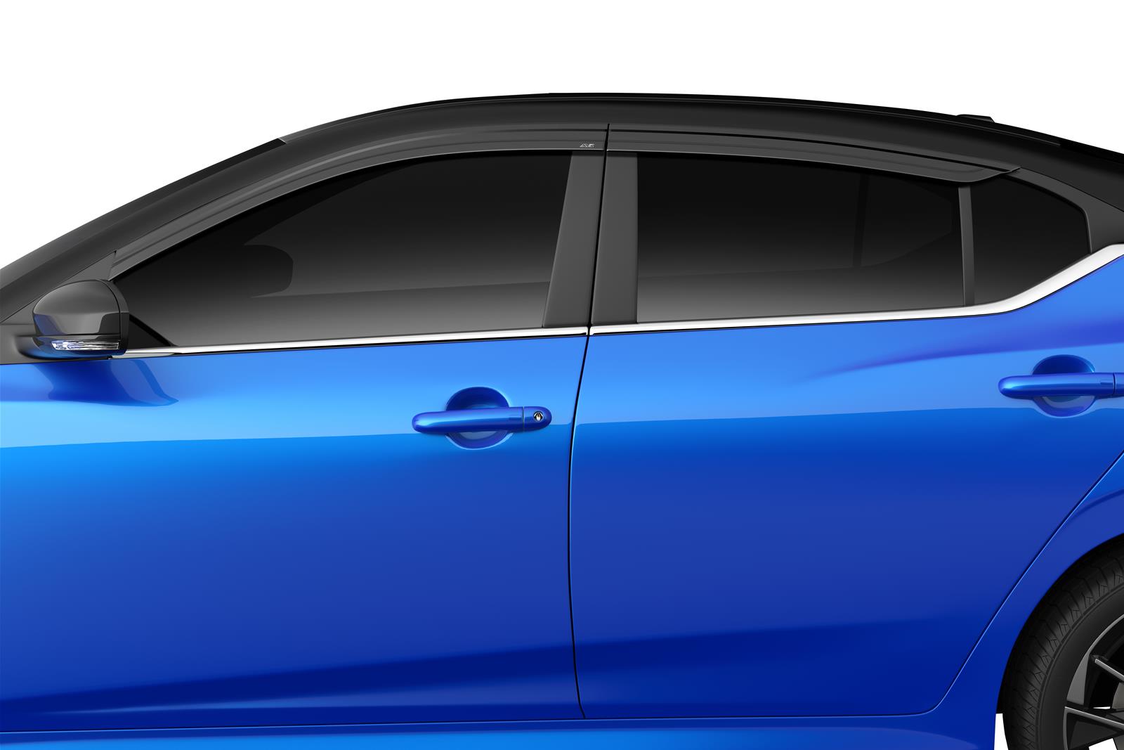 Auto Ventshade Side Window Visors 894124 VENTVISOR LOW PRO 4PC SMOKE 2020-2024 NISSAN SENTRA thumbnail 2