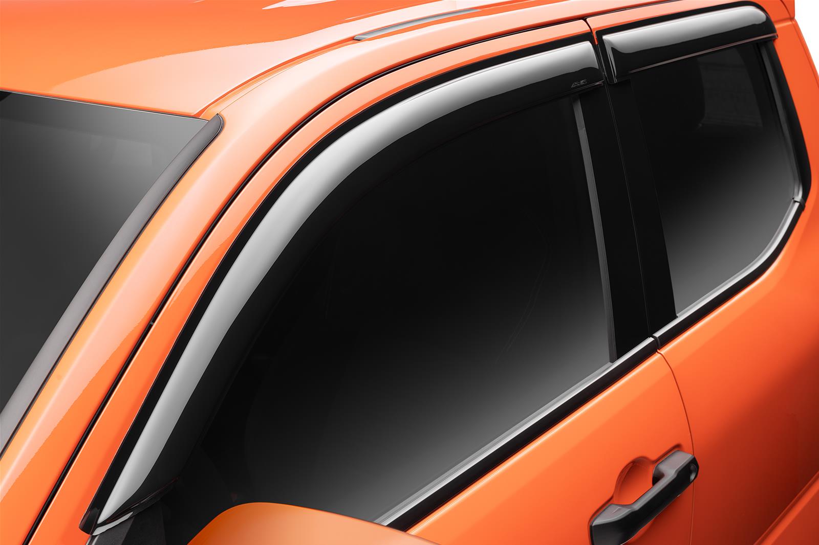 AVS 2024 Toyota Tacoma 4pc Ventvisor - Smoke thumbnail 3