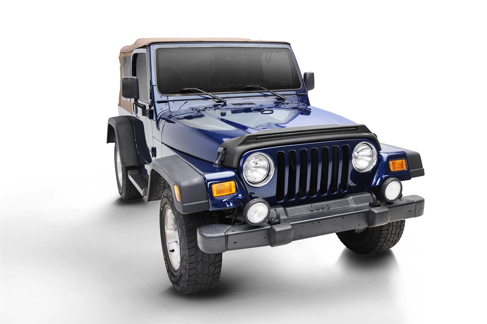 Auto Ventshade Bug Guards 953091 AEROSKIN LIGHTSHIELD PRO 1997-2006 JEEP WRANGLER(TJ) thumbnail 4