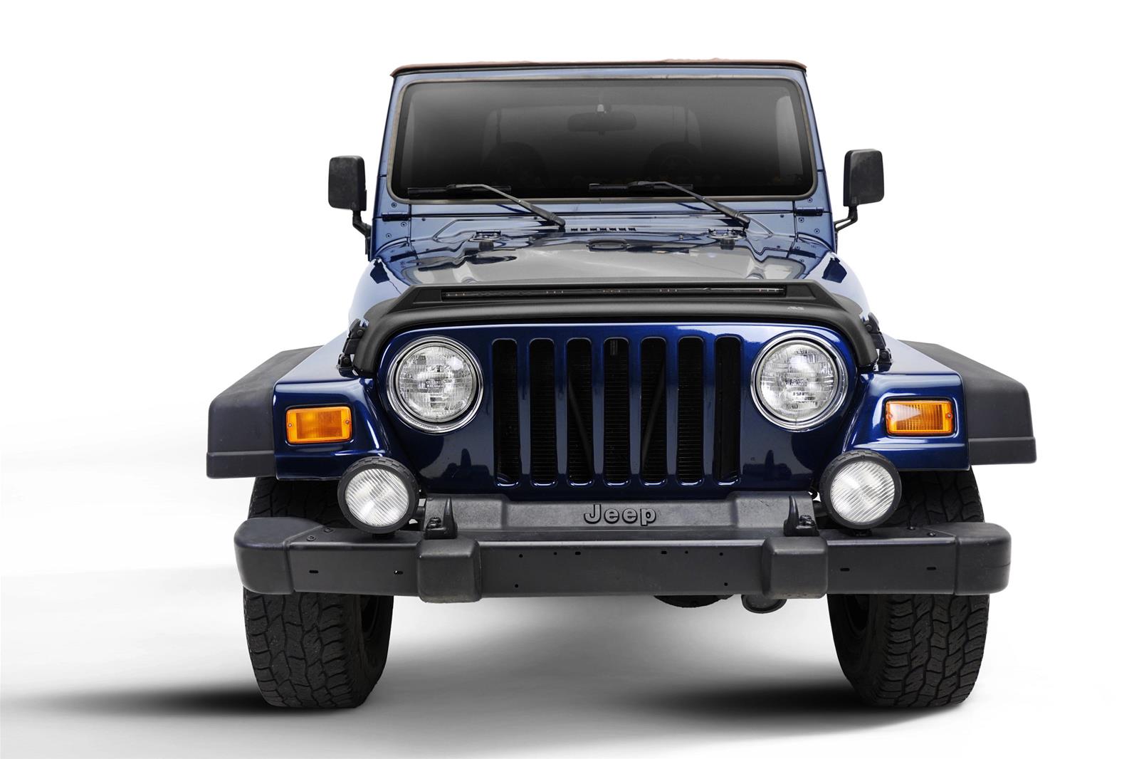 Auto Ventshade Bug Guards 953091 AEROSKIN LIGHTSHIELD PRO 1997-2006 JEEP WRANGLER(TJ) thumbnail 2