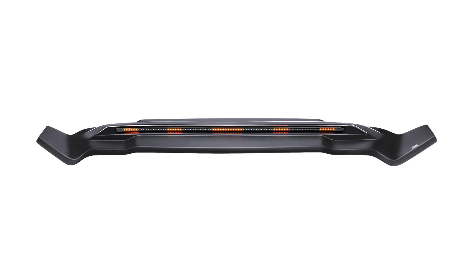 Auto Ventshade Aeroskin LightShield Pro Deflectors 953189-PXJ Bug Guard, Lightshield, Acrylic, Smoke, Ram, Each