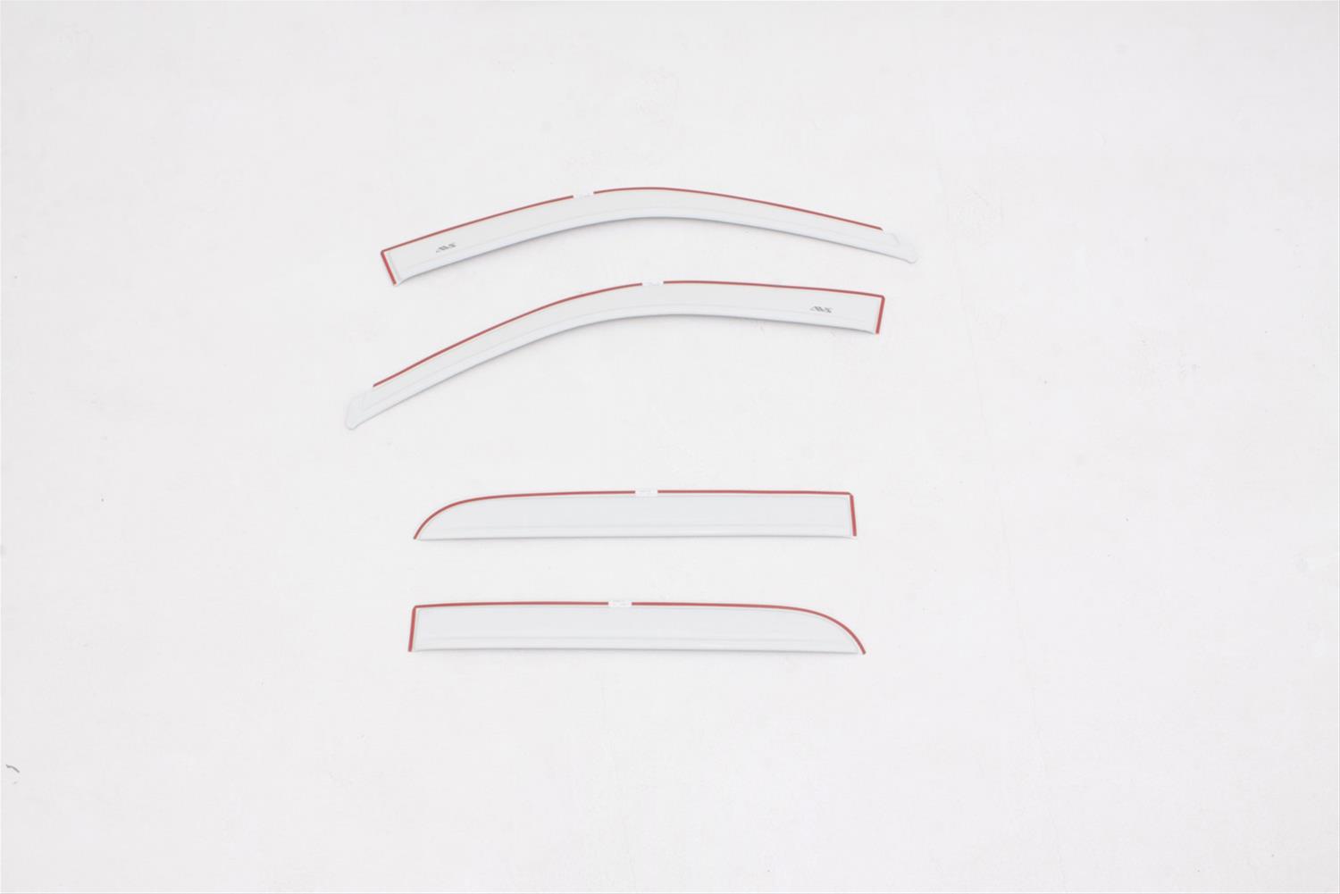 Husky Liners 09-18 Dodge RAM 1500 CC In-Channel Mount Ventvisor Low Profile (4pc) - Smoke thumbnail 3