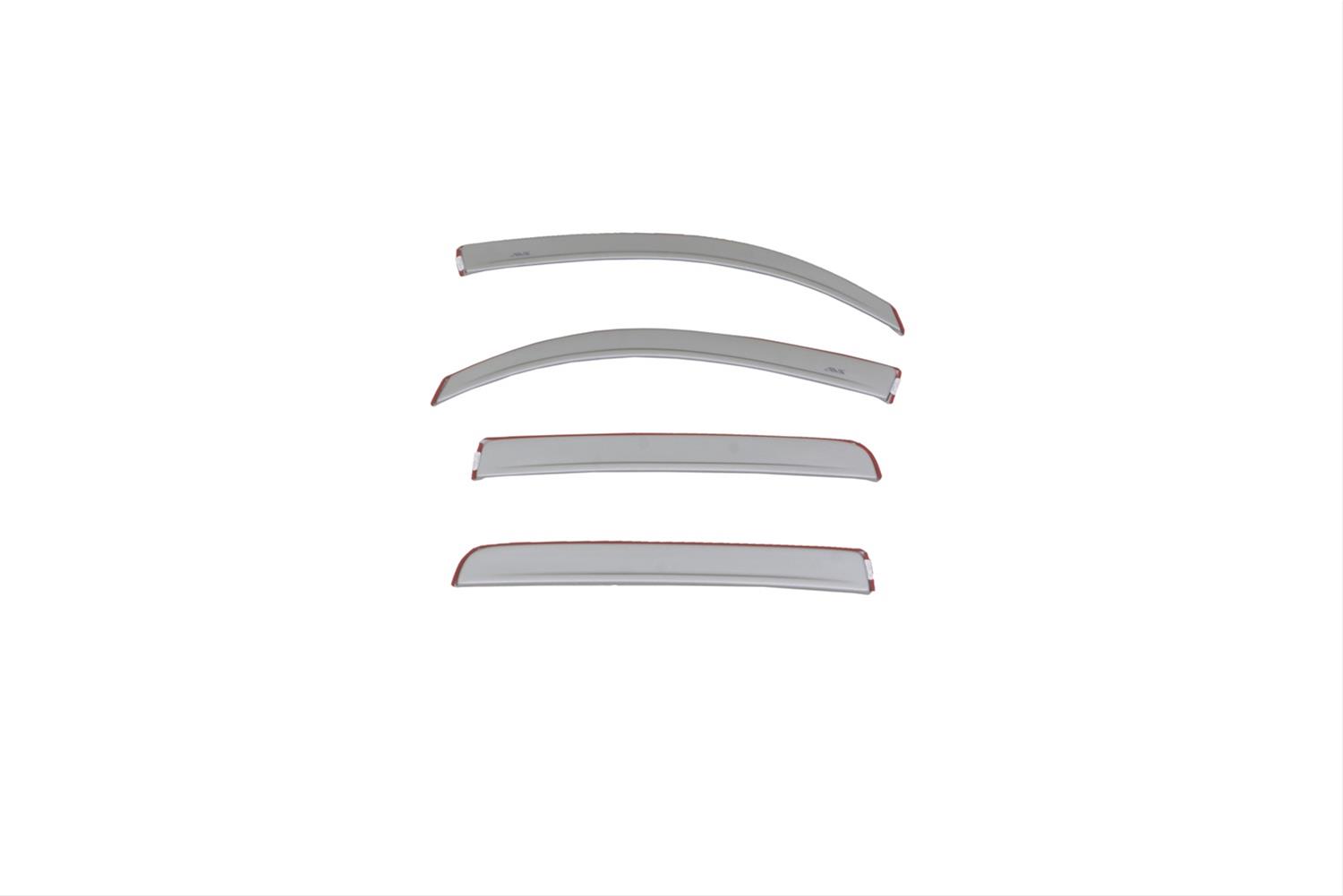 Husky Liners 16-23 Toyota Tacoma DC In-Channel Mount Ventvisor Low Profile (4pc) - Smoke thumbnail 4