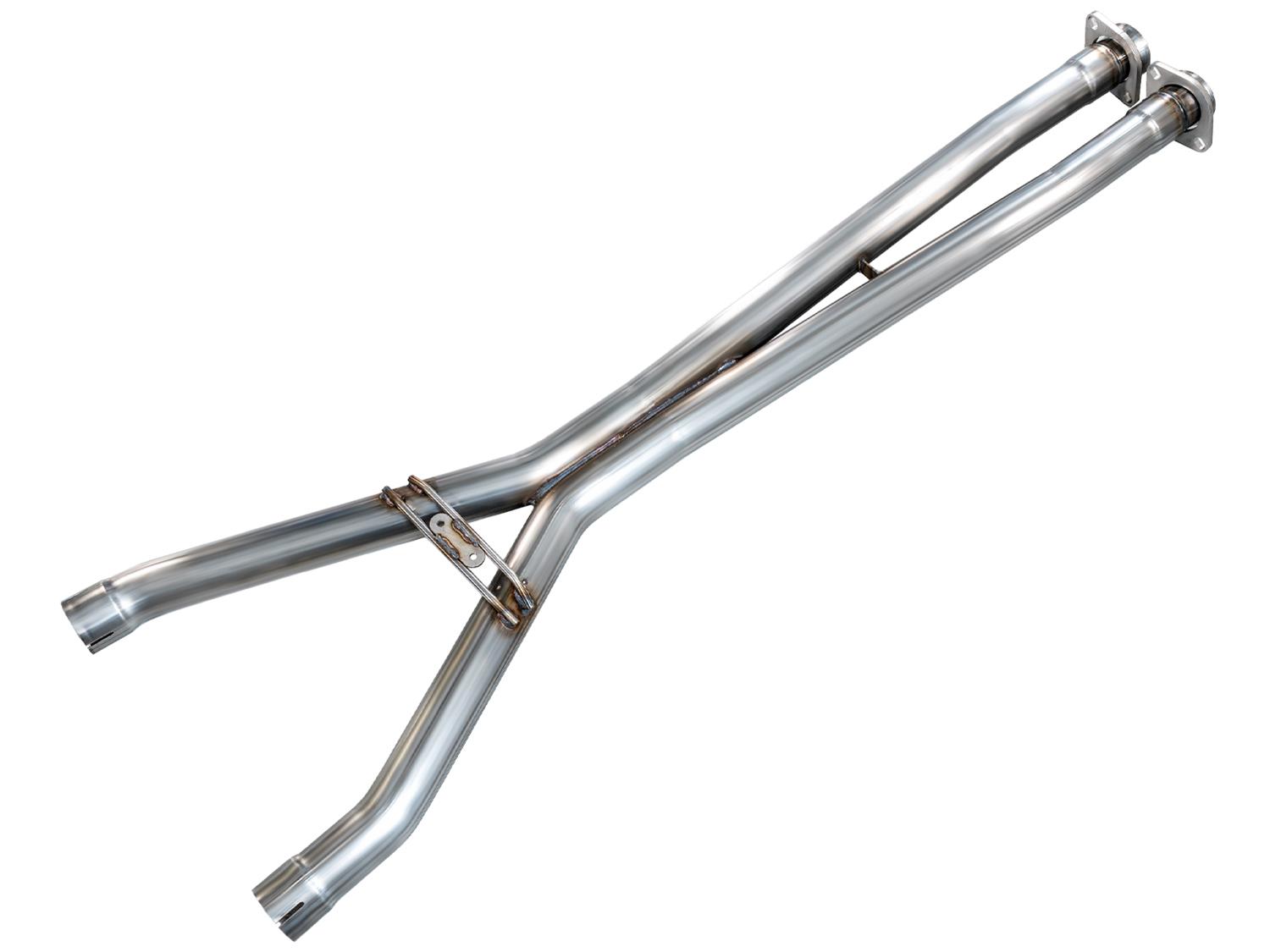 AWE Tuning Exhaust Pipes, Intermediate Pipes 3010-11662 X-Pipe for C6 Chevrolet Corvette 6.2L (2009-2011)