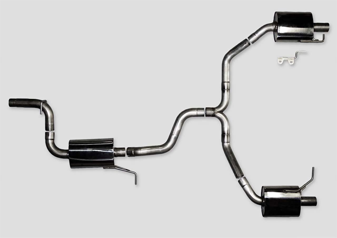 AWE Tuning VW CC Touring Edition Exhaust Dual Outlet - Chrome Silver Tips thumbnail 3