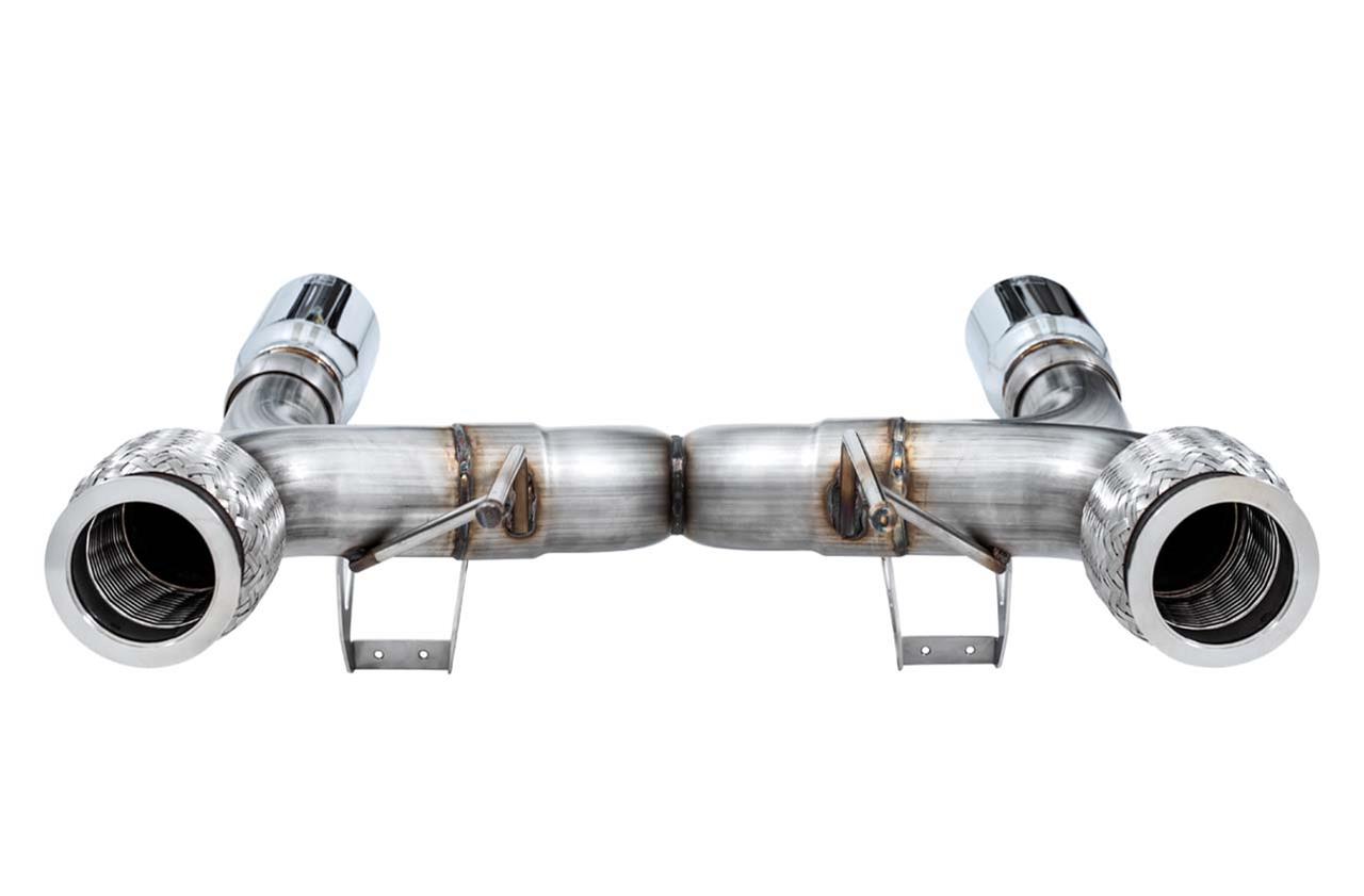 AWE Tuning McLaren 720S Performance Exhaust - Chrome Silver Tips thumbnail 2