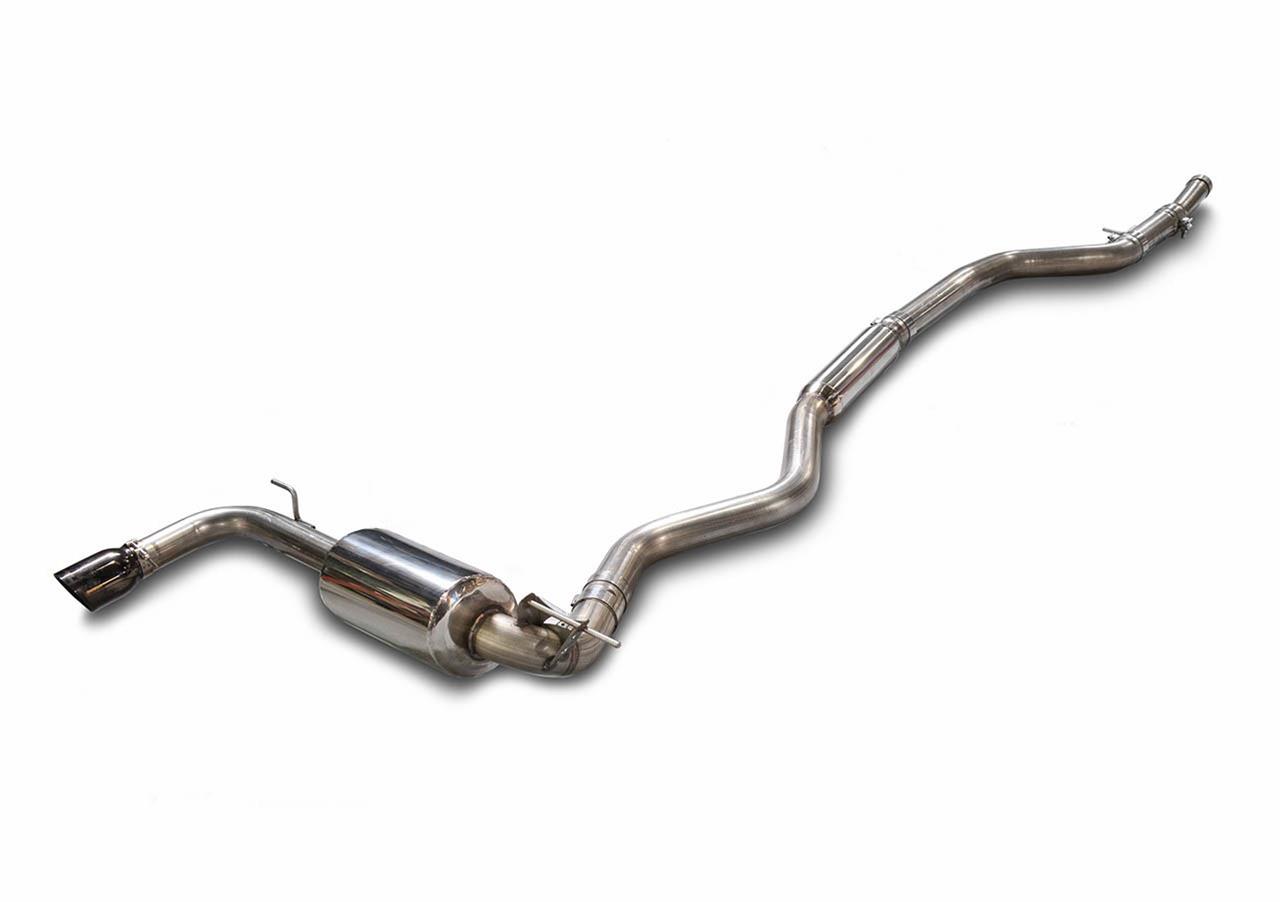 AWE Tuning BMW F30 320i Touring Exhaust & Performance Mid Pipe - Chrome Silver Tip (102mm) thumbnail 4