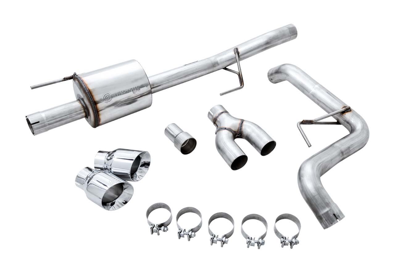 AWE Tuning 2015+ Ford F-150 0FG Single Exit Performance Exhaust System w/4.5in Chrome Silver Tips thumbnail 4