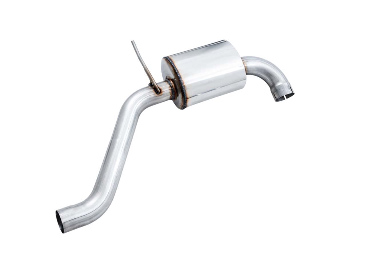 AWE Tuning 18-21 Volkswagen Jetta GLI Mk7 Track Exhaust - Chrome Silver Tips (Fits High-Flow DP) thumbnail 5