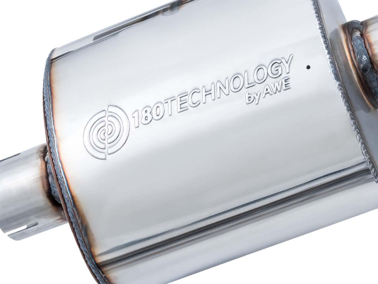 AWE Tuning 18-21 Volkswagen Jetta GLI Mk7 Touring Exhaust - Chrome Silver Tips (Fits High-Flow DP) thumbnail 2
