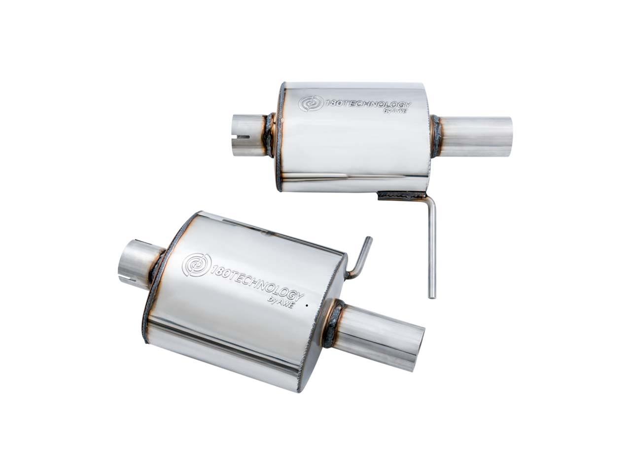 AWE Tuning 18-21 Volkswagen Jetta GLI Mk7 Touring Exhaust - Chrome Silver Tips (Fits High-Flow DP) thumbnail 4