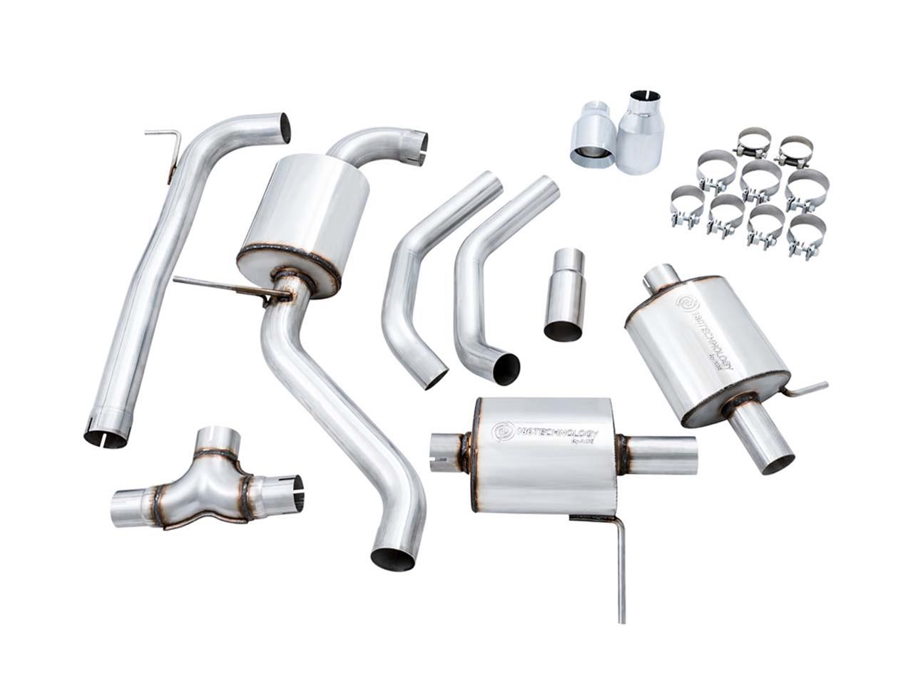 AWE Tuning 18-21 Volkswagen Jetta GLI Mk7 Touring Exhaust - Chrome Silver Tips (Fits High-Flow DP) thumbnail 3