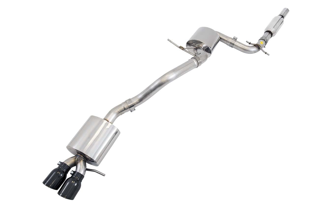 AWE Tuning Mk6 Jetta 2.5L Touring Edition Exhaust - Diamond Black Tips thumbnail 2