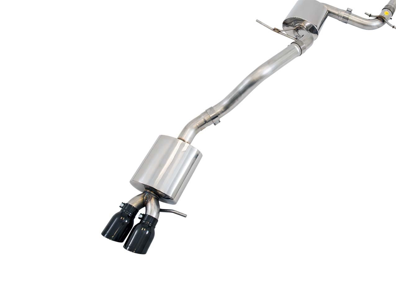 AWE Tuning 09-14 Volkswagen Jetta Mk6 1.4T Touring Edition Exhaust - Diamond Black Tips thumbnail 4