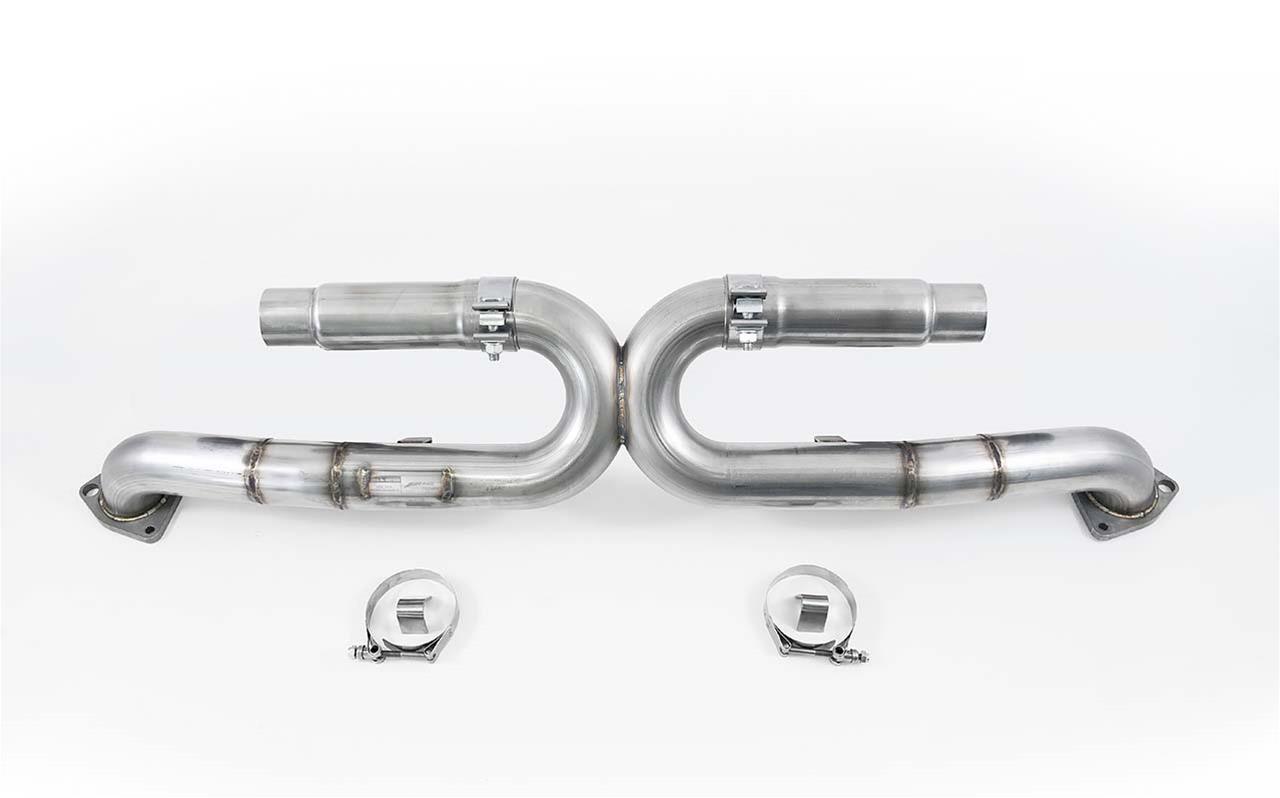 AWE Tuning 991 Carrera Performance Exhaust - Chrome Silver Tips thumbnail 2