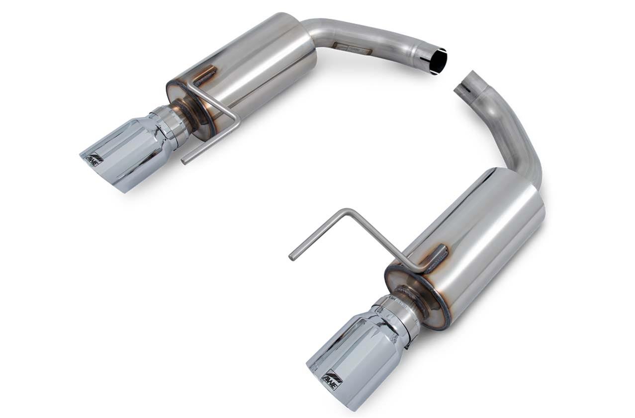 AWE Tuning S550 Mustang EcoBoost Axle-Back Exhaust - Touring Edition (Chrome Silver Tips) thumbnail 4