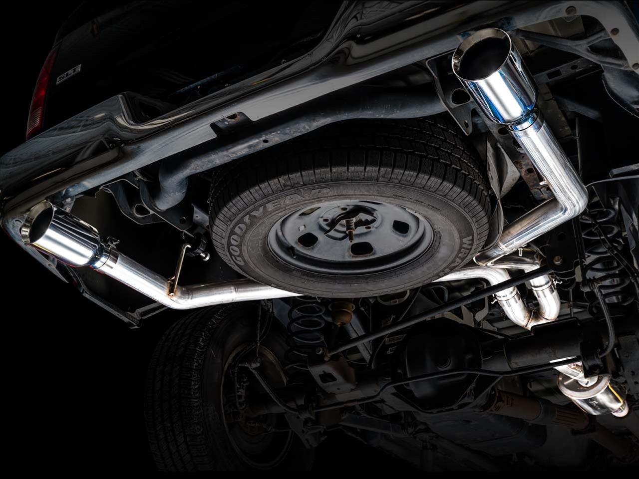 AWE Tuning 09-18 RAM 1500 5.7L (w/o Cutout) 0FG Dual Rear Exit Cat-Back Exhaust - Chrome Silver Tips thumbnail 3
