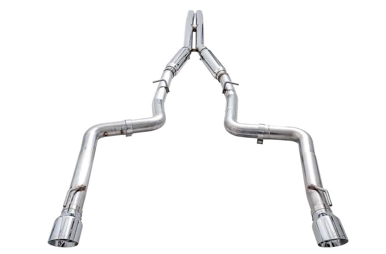 AWE Tuning 2017+ Dodge Charger 5.7L Track Edition Exhaust - Chrome Silver Tips thumbnail 3