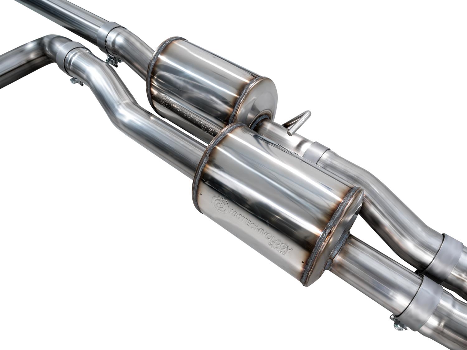 AWE Tuning 2025+ RAM 1500 RHO 3.0 I6 TT 0FG Dual Rear Exit Cat-Back Exhaust - Chrome Silver Tips thumbnail 8