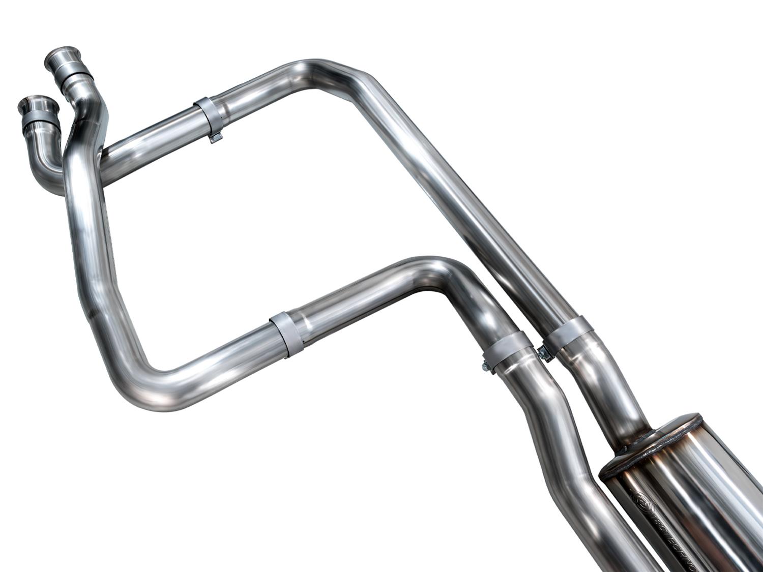 AWE Tuning 2025+ RAM 1500 RHO 3.0 I6 TT 0FG Dual Rear Exit Cat-Back Exhaust - Chrome Silver Tips thumbnail 9
