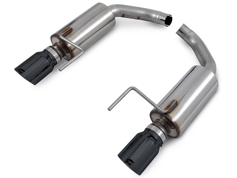 AWE Tuning S550 Mustang EcoBoost Axle-Back Exhaust - Touring Edition (Diamond Black Tips) thumbnail 5