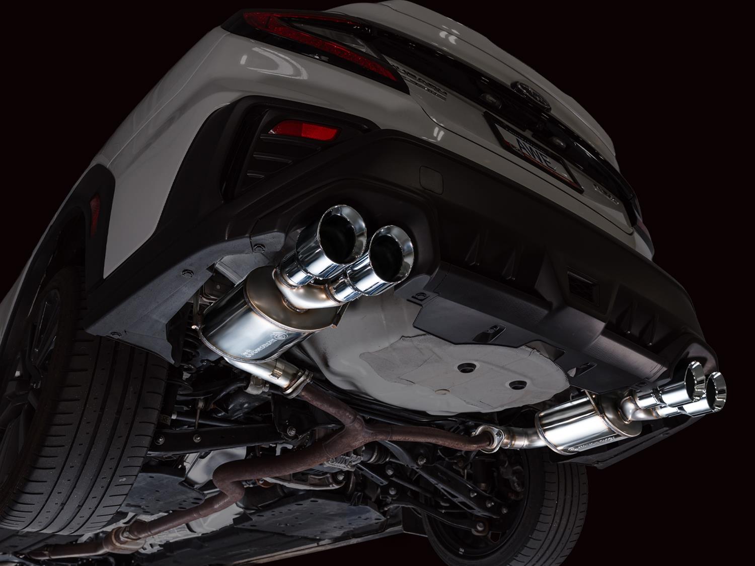 AWE Tuning 22-25 Subaru VB WRX Touring Edition Axle-Back Exhaust - Chrome Silver Tips thumbnail 7