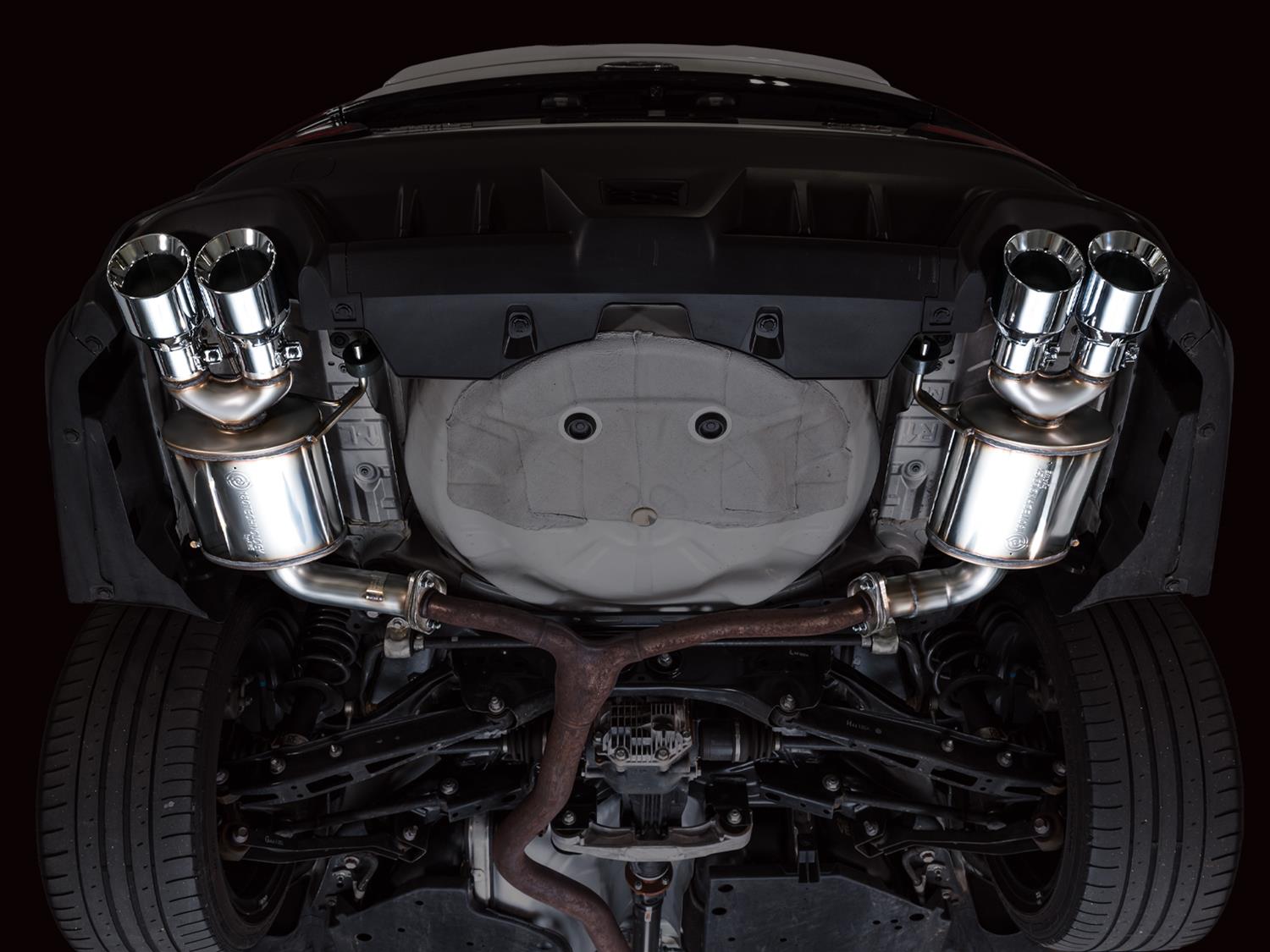 AWE Tuning 22-25 Subaru VB WRX Touring Edition Axle-Back Exhaust - Chrome Silver Tips thumbnail 9