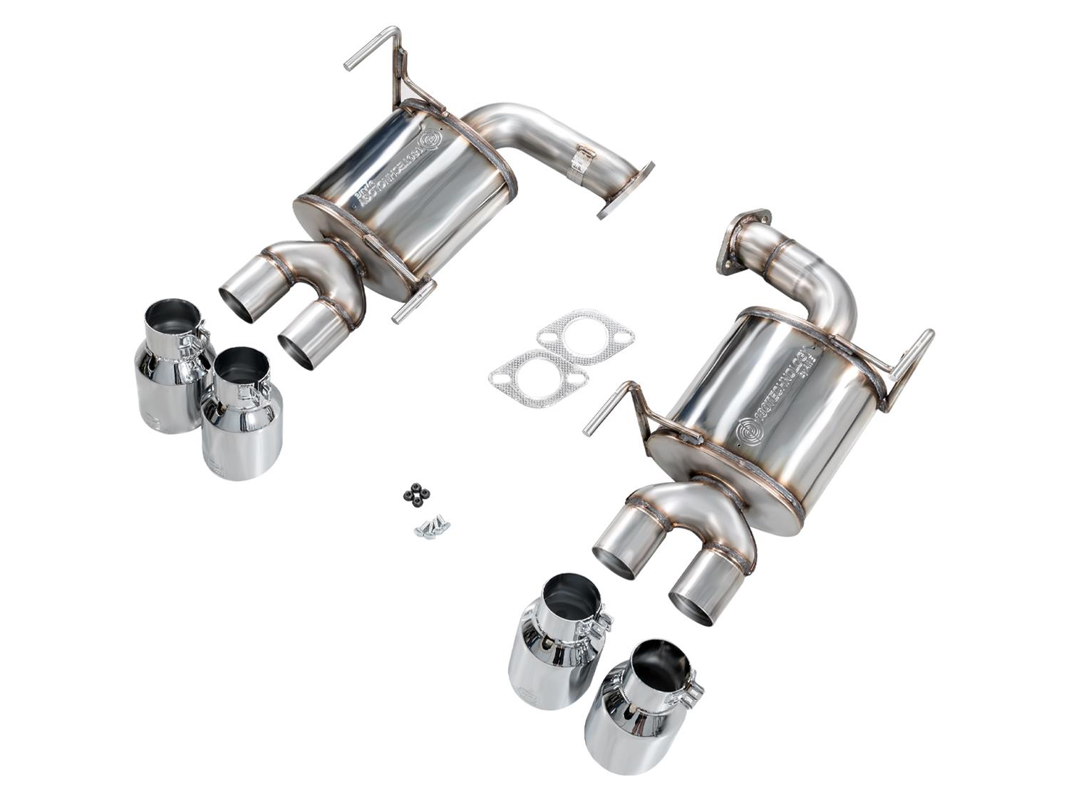 AWE Tuning 22-25 Subaru VB WRX Touring Edition Axle-Back Exhaust - Chrome Silver Tips thumbnail 4