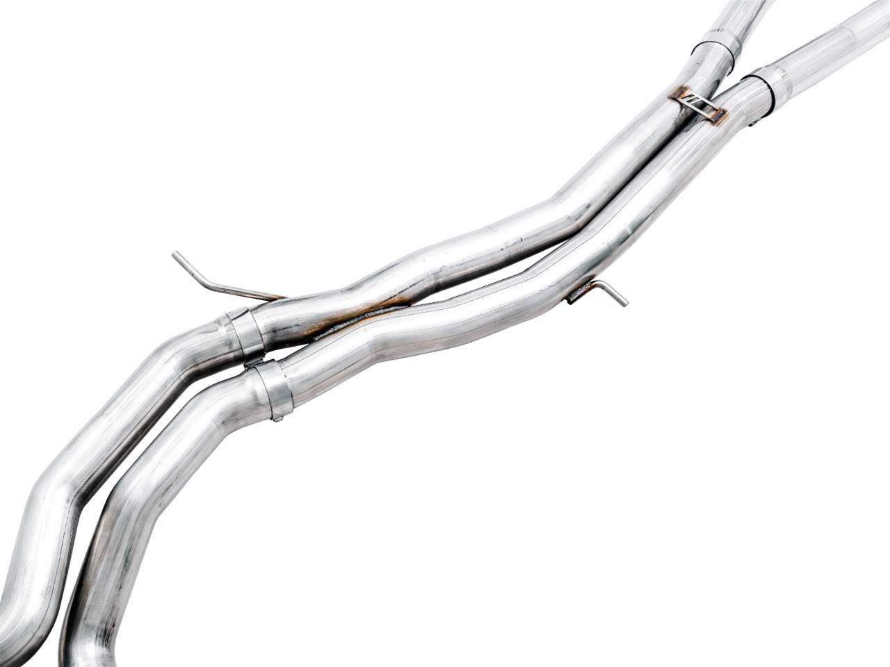 AWE Tuning Audi B9 RS5 Sportback Track Edition Exhaust- Non Resonated - Diamond Black RS-Style Tips thumbnail 2