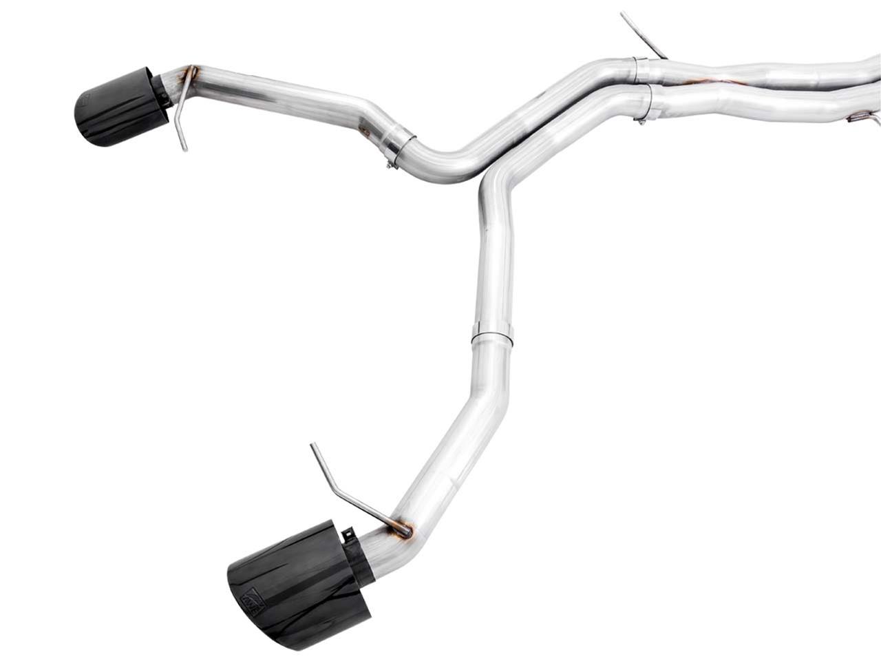 AWE Tuning Audi B9 RS5 Sportback Track Edition Exhaust- Non Resonated - Diamond Black RS-Style Tips thumbnail 3