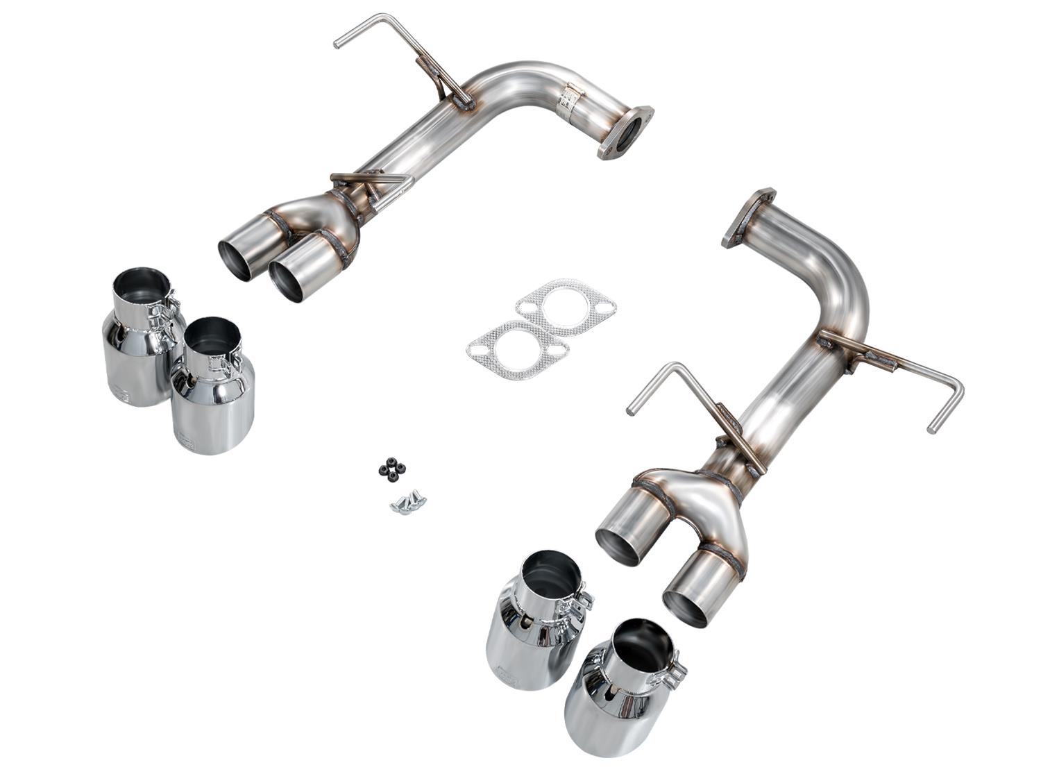 AWE Tuning 22-25 Subaru VB WRX Track Edition Axle-Back Exhaust - Chrome Silver Tips thumbnail 4