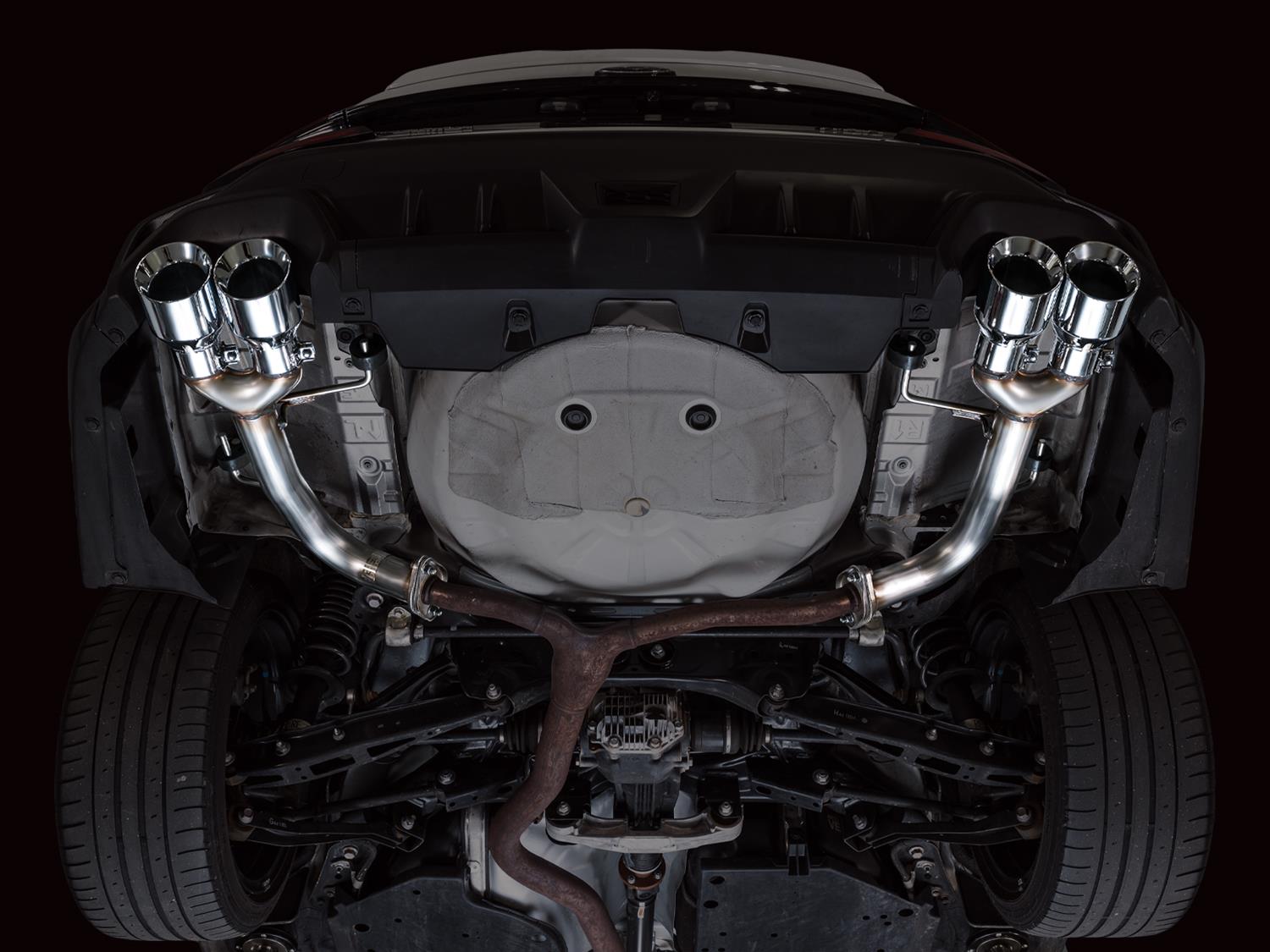 AWE Tuning 22-25 Subaru VB WRX Track Edition Axle-Back Exhaust - Chrome Silver Tips thumbnail 9