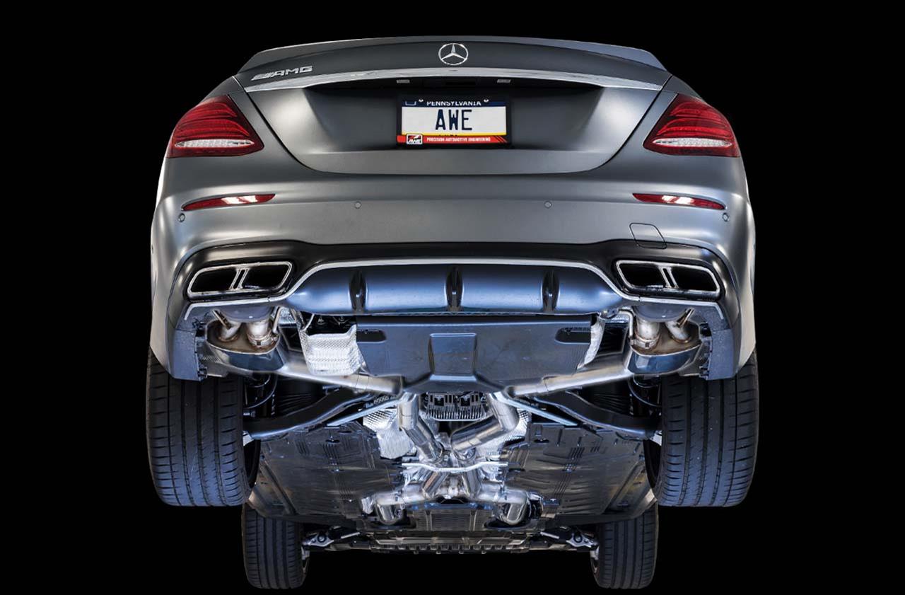 AWE Tuning Mercedes-Benz W213 AMG E63/S Sedan/Wagon SwitchPath Exhaust System - for Non-DPE Cars thumbnail 6