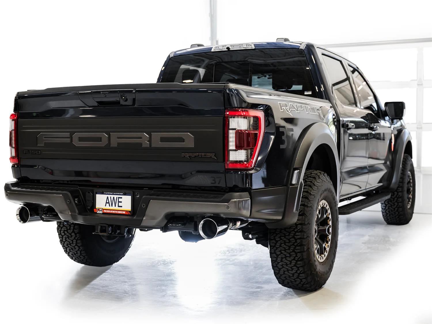 AWE Tuning Gen 3 Raptor SwitchPath Exhaust - Chrome Silver Tips thumbnail 5