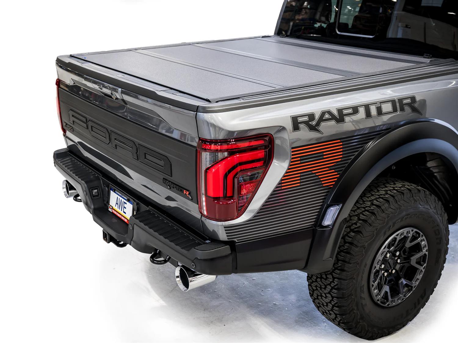 AWE Tuning Gen 3 Raptor R SwitchPath Exhaust - Chrome Silver Tips thumbnail 2