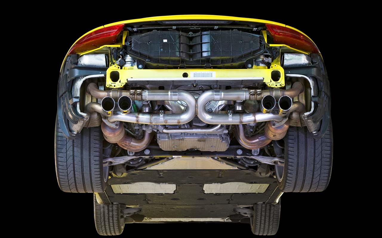 AWE Tuning Porsche 991 SwitchPath Exhaust for Non-PSE Cars Chrome Silver Tips thumbnail 2